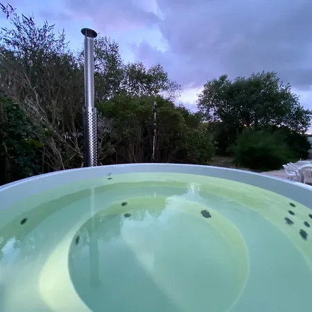 Met Zicht Op Zee En Duinen In Reservaat - Jacuzzi Met Zeezicht -