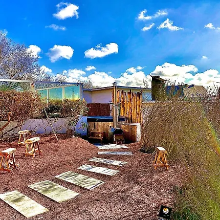 Villa Met Zicht Op Zee En Duinen In Reservaat - Jacuzzi Met Zeezicht -