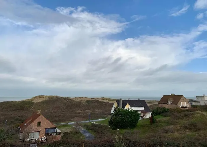 Friedolin Heeft Zicht Op Zee En Duinen, In Duinenreservaat, Hot Tub Met Jacuzzi En Sauna Met Zeezichten Te