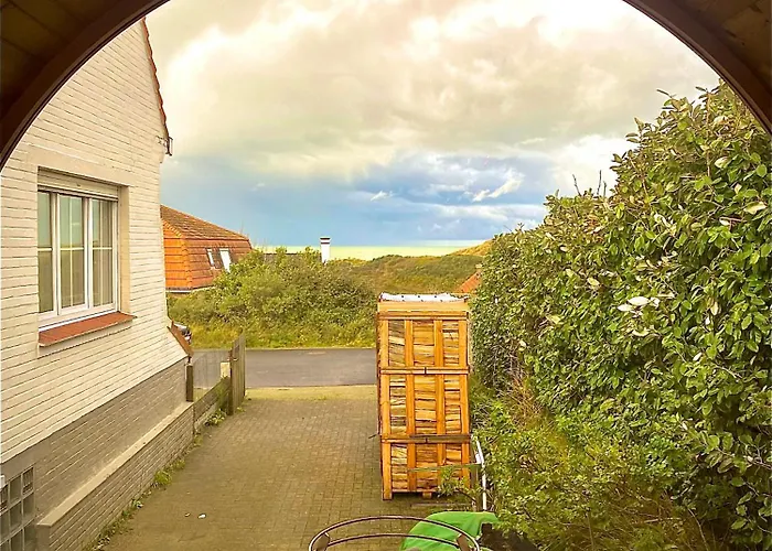 Villa Friedolin Heeft Zicht Op Zee En Duinen, In Duinenreservaat, Hot Tub Met Jacuzzi En Sauna Met Zeezichten Te